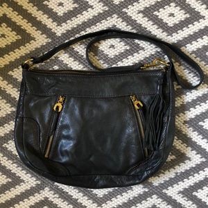 HOBO cross body black purse